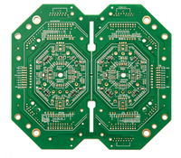 PCBA haute fiabilité pour unité de contrôle de robot industriel, PCB multicouche FR4 SMT DIP conforme RoHS