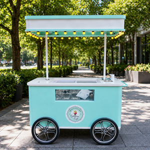 Carrito de Mano para Comida, Carrito de Helados, Construcción Premium y Duradera - Product Image 1