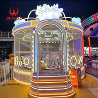Nouveau design 2026 : Jeu interactif de tir rotatif à 16 joueurs sur le thème de la bataille aquatique, avec jets d'eau, pour attractions de fête foraine en extérieur