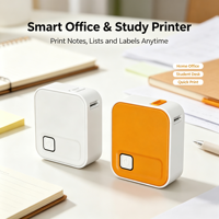 Imprimante d'étiquettes portable POFAM 5.3, imprimante thermique d'autocollants 203 dpi avec édition via application, largeur d'impression 12 mm, batterie 800 mAh, en stock