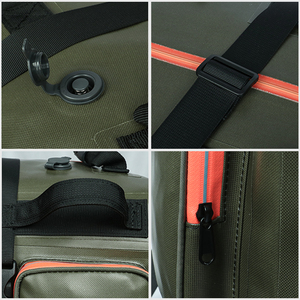 Bolsa impermeable de alta resistencia, bolsa de viaje grande que se puede usar para acampar, motociclismo, navegación o caza. - Product Image 6