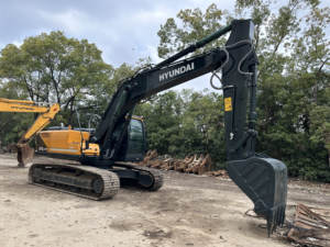 Hàn Quốc gốc Hyundai 220lc-9s/9t <span class=keywords><strong>21T</strong></span> Cummins động cơ bánh xích máy xúc sử dụng 1.05m xô 112kw điện - Product Image 4