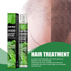 Spray de croissance des cheveux OEM de marque privée plus fort plus longtemps liquide anti-perte post-partum alopécie traitement de <span class=keywords><strong>la</strong></span> calvitie sérum capillaire - Product Image 1