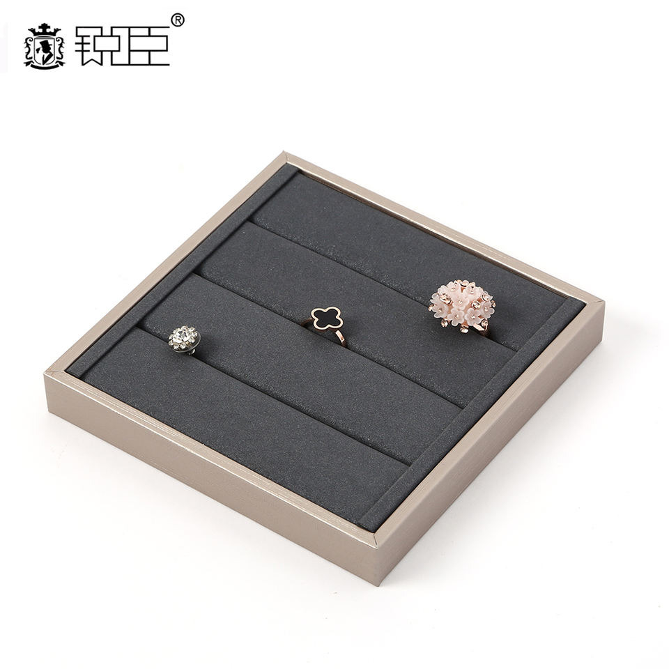 Jewelry Store Fashion Velvet Jewelry Display Rack Sets