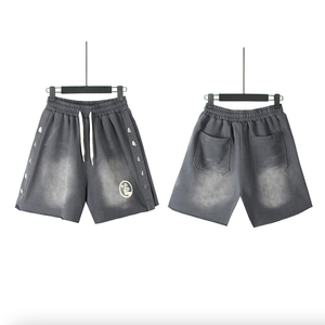 <span class=keywords><strong>Pantalones</strong></span> <span class=keywords><strong>Cortos</strong></span> Holgados <span class=keywords><strong>de</strong></span> Verano para <span class=keywords><strong>Hombre</strong></span> y Mujer, 100% Algodón, Estilo Urbano Helstar, con Estampado Hip-hop NFC, Tela <span class=keywords><strong>de</strong></span> Rizo Lavada, Estilo Vintage - Product Image 3