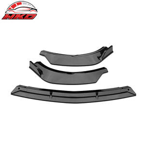 Lèvre de pare-chocs avant pour Benz W213 2017-2020 Classe E Style B Spoiler Effet Fibre de Carbone Haute Qualité Pièces Auto Kit Carrosserie - Product Image 3