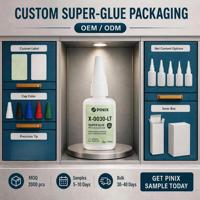Colle liquide cyanoacrylate à base d'acrylique 30g - Super colle à séchage rapide, adhésif instantané pour cuir, chaussures, plastique, métal (vente en gros)