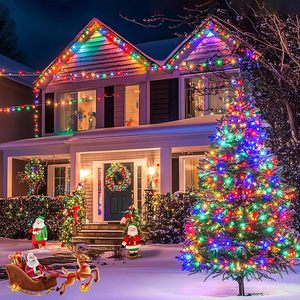 ไฟคริสต์มาส LED RGB เปลี่ยนสีได้อัจฉริยะ ควบคุมด้วยรีโมทและแอป กันน้ำ IP44 ปรับความสว่างได้ ใช้ได้ทั้งภายในและภายนอกอาคาร - Product Image 2
