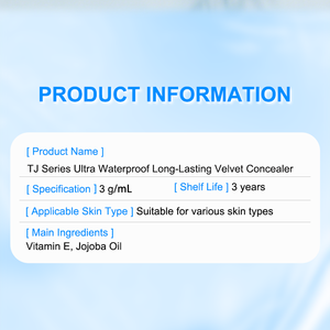 Correcteur Crème Waterproof <span class=keywords><strong>Couvrance</strong></span> Totale Fini Velours Mat Pigmentation Extrême Tenue Longue Durée pour Tous Types de Peau - Marque OEM/ODM - Product Image 6