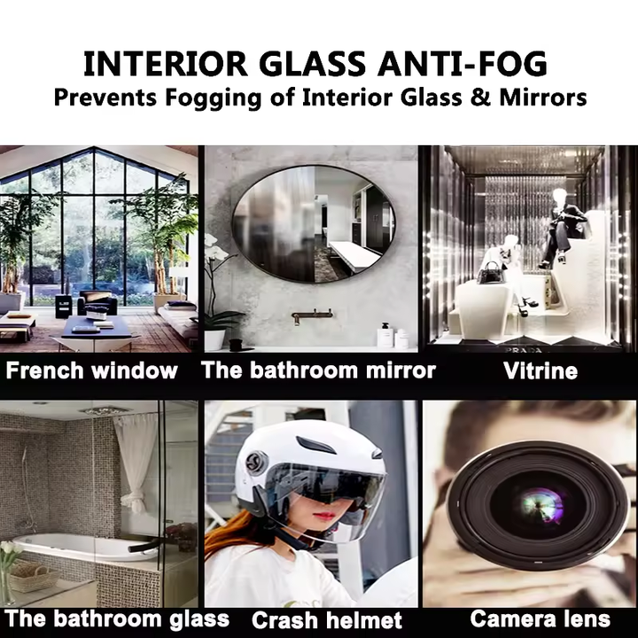 120ml Private Label Wholesale Automobile Glass Anti Fog Car Detailing Products