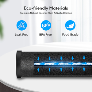 Cartucho de Filtro de Carbón Activado Negro de Repuesto para el Modelo <span class=keywords><strong>Berkey</strong></span> BB9-2, Compatible con el Sistema de Filtración de <span class=keywords><strong>Agua</strong></span> por Gravedad - Product Image 4