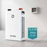 Nouvelle batterie Dyness DL5.0F 5kWh 51.2V 100Ah LiFePO4, batterie lithium basse tension pour stockage d'énergie solaire
