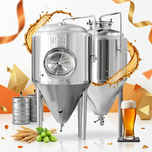 Sistema de Cervecería Llave en Mano de 500L/1000L, Equipo de Microcervecería en Acero Inoxidable SUS304 - Product Image 1