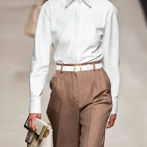 2023 new design belt for women genuine leather versatile decorative jeans belt with suit skirt belt