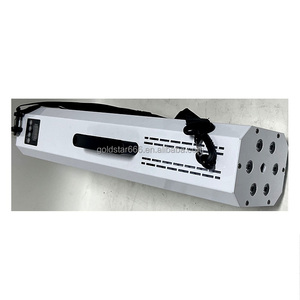 Main tenir Portable boîte de nuit Dmx <span class=keywords><strong>Disco</strong></span> Dj fête pistolet à fumée tireur Led Laser antibrouillard brumisateur RGB fumée Co2 Jet <span class=keywords><strong>Machine</strong></span> - Product Image 5