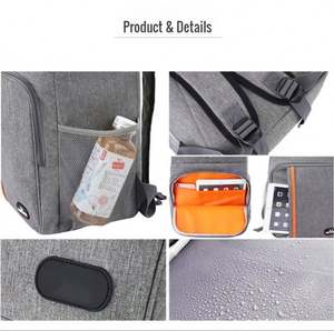 Sac à dos isotherme souple de grande taille 20L fabriqué en usine, de qualité, imperméable, isolé, en polyester 600D pour le camping et les pique-niques - Product Image 5