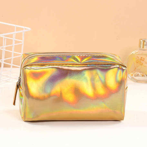 Trucco da donna da viaggio all'aperto per la borsa da toilette alla moda impermeabile con cerniera portatile Oxford materiale Girt - Product Image 2