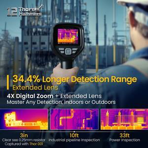 Thermal Master Thor 001 Professionelle Handheld-Wärmebildkamera für die Industrie, Infrarot-Wärmebildgerät mit WIFI-Konnektivität - Product Image 5