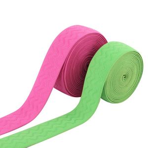 Custom Sustainable 2 Inch Polyester Nylon Anti Slip Anti-fall Silicone Printing Elastic Band for Sports - Product Image 3