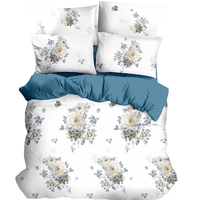 Juego de Ropa de Cama KOSMOS King Size de Poliéster de 5 Piezas, Ropa de Cama de Shanghái