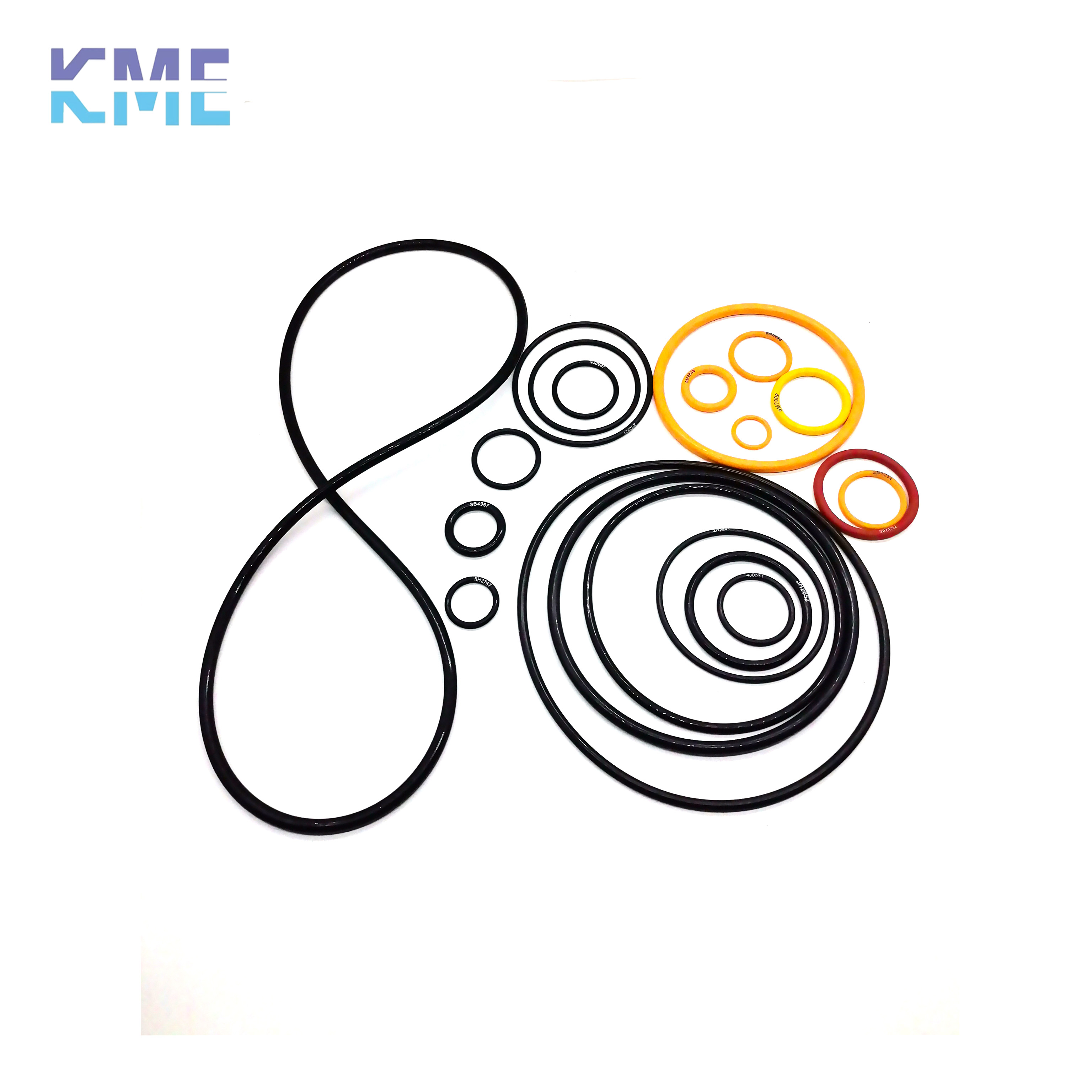 KME 4K-1388 PTFE инкапсулированные уплотнительные кольца с нулевым трением долговечные уплотнения для высокоскоростных пневматических цилиндров индивидуального размера