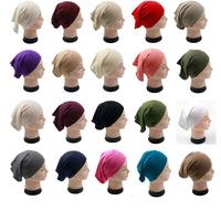 Vente en gros de Jersey personnalisé moins cher musulman Hijab Cap pour les femmes musulmanes