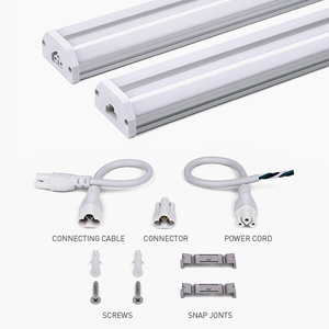 Etl Dlc Độ Sáng Cao Đôi 5 Feet 40W <span class=keywords><strong>T5</strong></span> Led Strip Ống Ánh Sáng, Dimming 15W - 60W 600-2400MM Led <span class=keywords><strong>T5</strong></span>/<span class=keywords><strong>T8</strong></span> Thay Thế Ống Ánh Sáng - Product Image 4