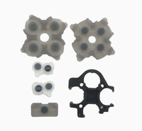 Coussinets en caoutchouc de silicone 2026R pour boutons de manette PS5 – Lot de boutons en caoutchouc L1R1 et D-Pad – Pièce de rechange conductrice
