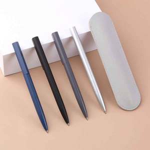 Bolígrafo Clásico de Metal en Negro Mate y Gris Mate, con Logotipo Personalizado, para Uso Empresarial, Diseño Novedoso, Ancho de Escritura de 1.0 mm - Product Image 4