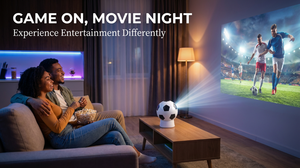 Soccer Ball <b>Projector</b>, 720P HD, Portable Home Theater, English System, Perfect for World Cup & Fan Gatherings - Product Image 5