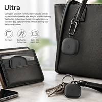 Traceur GPS intelligent pour iOS et Android, mini dispositif anti-perte compatible Bluetooth, localisateur de clés pour portefeuille, animaux de compagnie, enfants, Air Tag