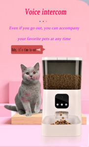 7L caméra intelligente enregistrement vidéo Wifi télécommande bol bol support chat chien nourriture automatique mangeoire pour animaux de compagnie - Product Image 4