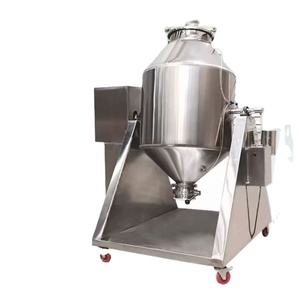 Mezcladoras de Tambor de Acero Inoxidable de 100 kg/200 kg, Mezcladora de Tambor con Rotación de 360 Grados - Product Image 1