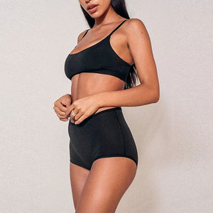 Culotte menstruelle antibactérienne en tissu de coton pour femmes, adolescentes, culotte menstruelle respirante et étanche - Product Image 2