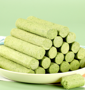 Palitos masticables de hierba para gatos liofilizados Control de bolas de pelo Snack golosinas digestivas suaves para gatitos y gatos adultos golosinas interactivas - Product Image 3