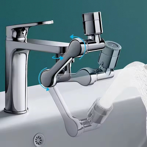FEIDU 1080 Degrés Universel Pivotant Robotique Bras <span class=keywords><strong>Robinet</strong></span> Multifonctionnel Mitigeur En Plastique Évier De <span class=keywords><strong>Cuisine</strong></span> Extension Classique - Product Image 2