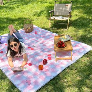 Tapis de pique-nique extérieur Sortie de printemps Sortie d'automne Tapis de station balnéaire résistant à l'humidité Coussin Oxford - Product Image 6