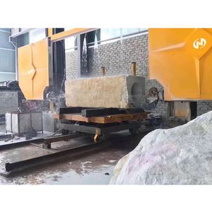 Granit Mermer Kaya için CNC Elmas Boncuklu Tel Testere Taş Kesme Profil Makinesi - Product Image 4