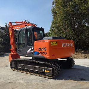 Machines de construction professionnelles d'excavatrice certifiée de chenille du Japon Hitachi ZX120 équipement de creusement de la meilleure qualité - Product Image 4