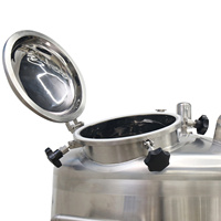 Réservoir vertical 304 316 de 50L, 100L, 200L, 500L, 1000L