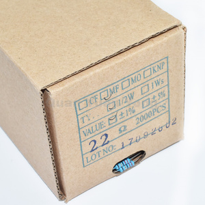 Wholesales <strong>resistors</strong> electrical equipment 0.5W 22R 1% 1/2W - Product Image 4