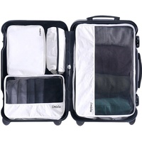 2025 nuevo 4 en 1 TYVEK cubos de embalaje conjunto de bolsa de ropa portátil de viaje organizador de embalaje impermeable