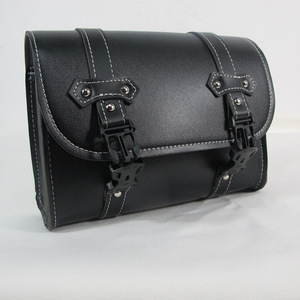 Sac arrière de moto Sac en cuir pour siège arrière de moto Sac à dos rigide pour bagages à moteur - Product Image 3