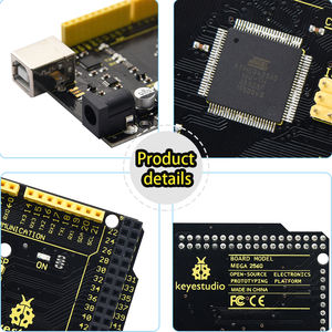 Keyestudio مجموعة إلكترونية ذاتية الصنع لوح تطوير ضخم R3 Cp2102 Atmega متوافق مع arduino MEGA - Product Image 6