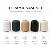 Diffuseur de parfum en céramique mate de style nordique moderne, vase minimaliste pour aromathérapie, diffuseur d'huiles essentielles, décoration pour la maison