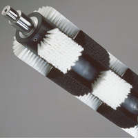 Brosse à rouleaux en sisal à dents de scie personnalisée pour l'installation et le nettoyage