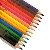 Crayons de vérification rouge et bleu effaçables crayons de couleur Double pour vérifier le marquage de la carte Tests de coloration classement