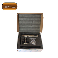 Valve de chasse d'eau à double commande par capteur et pédale pour usage hôtelier