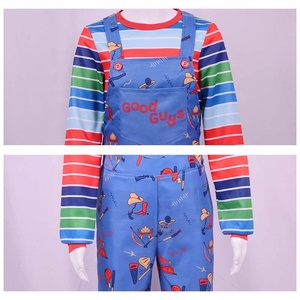 Nouveaux designs 2026 : Costume d'Halloween pour hommes, déguisement Chucky de Child's Play pour adultes et enfants - Product Image 4
