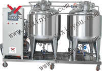 Prix usine agitateur en acier inoxydable de qualité alimentaire liquide lavage homogénéisation mélangeur crème faisant shampooing ligne de Production moteur